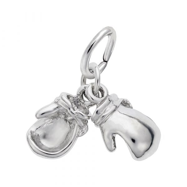 Sterling Silver Charm - Boxing