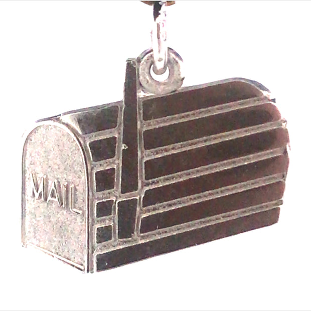 Sterling Silver Mailbox Charm