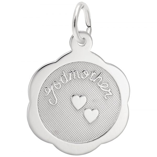 Sterling Silver Charm - Godmother