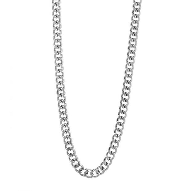 Stainless Steel Two Face Diamond Cut Style Chain, 3.6mm 24  Inch Long.