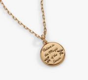 Holly 'Believe In The Magic Of The Season' Pendant 18" Necklace