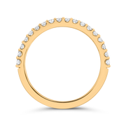 14kt Yellow Gold ring With 28 Round Diamonds .46ct G/H SI1