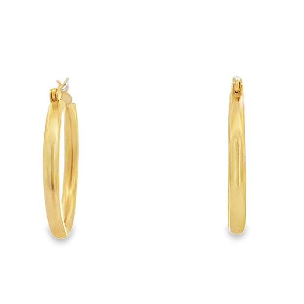 Vintage 14Kt Yellow Gold Polished Hoops Weighing 3.6 Grams.

RETAIL