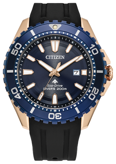 Men's Citizen Eco Driver Promaster Dive Watch Two-Tone Stainless Steel