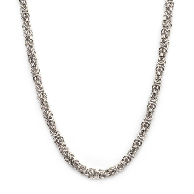 King's Chain Silver Silver Chain Stainless Steel Chain 