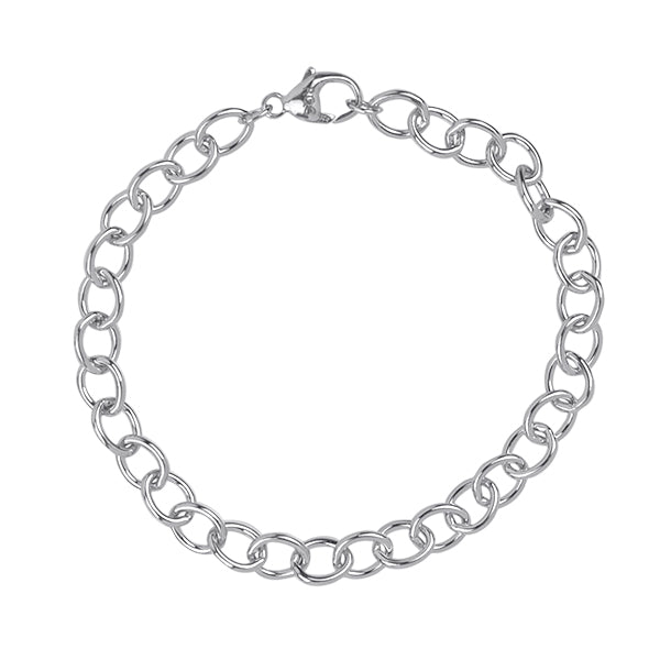 Sterling Silver Cable Link Bracelet