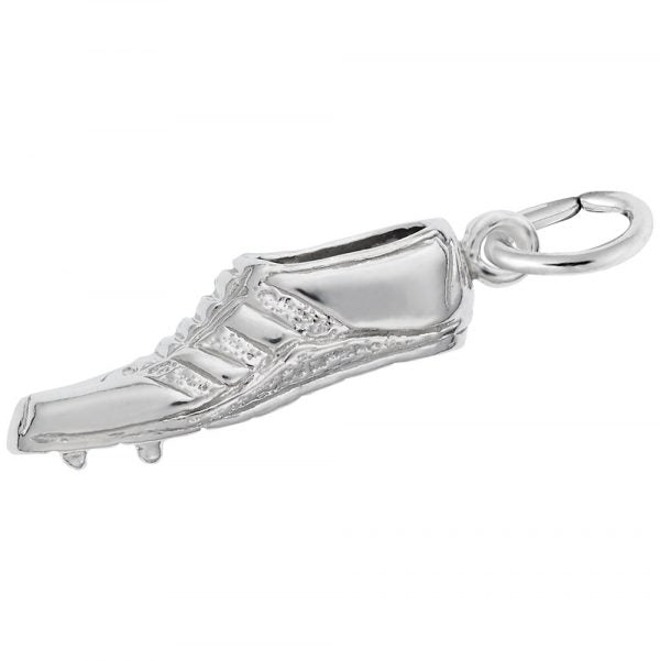 Sterling Silver  Track Shoe Charm