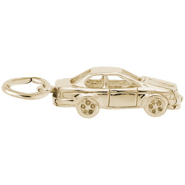 14Kt Yellow Gold Car Charm