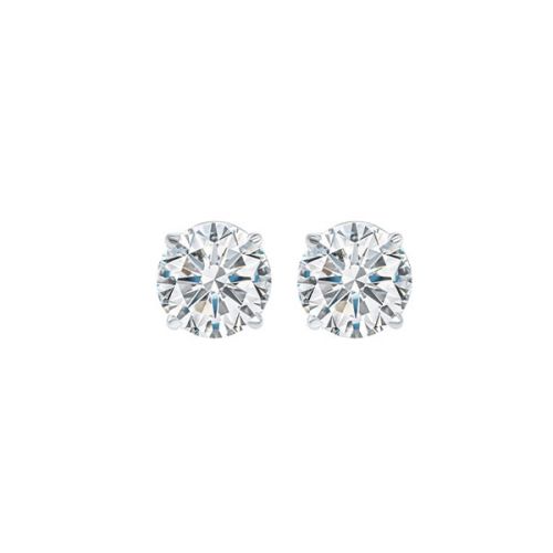 18kt White Gold Martini Set Diamond Studs .30tdw G/H SI2