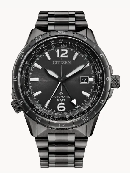Citizen Promaster Air Gmt Automatic Movement Watch With Matching Gray