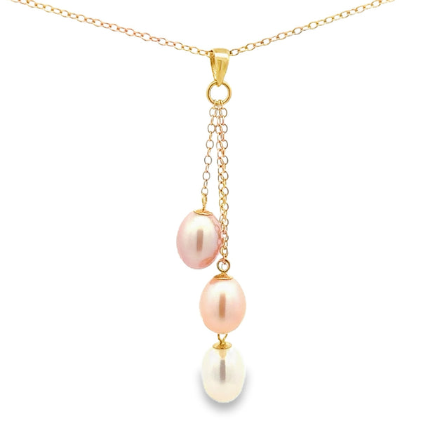 Vintage 14Kt Yellow Gold 18 Inch Long Cable Chain Necklace With A Cabl