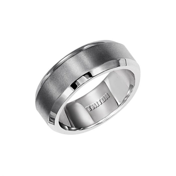 Stainless Steel 7mm Wedding Band - Size 11