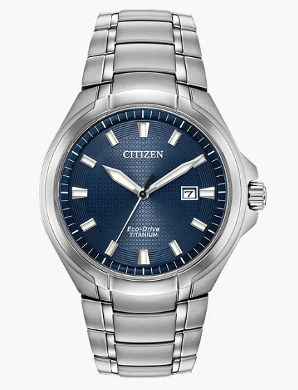 Super Titanium™ Citizen Paradigm Watch With Dark Blue Dial. Features O