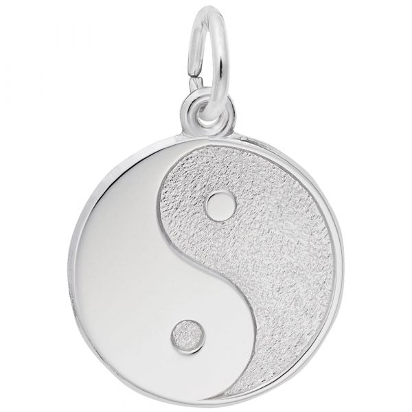 Sterling Silver Yin Yang Charm