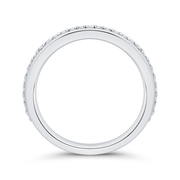 14Kt White Gold Ring With 30 Round Diamonds .27tdw G/H SI1