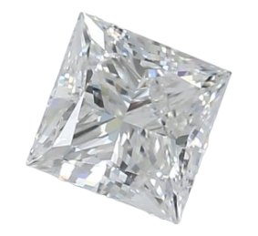 Loose Princess Cut Lab Grown Diamond 1.41ct F VVS2 IGI Certificate 564