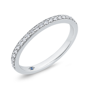 14kt White Gold Ring With 22 Round Diamonds .16tdw G/H SI1