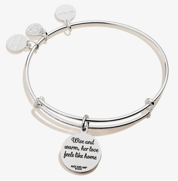Sterling Silver Grandma Wise And Warm Bangle