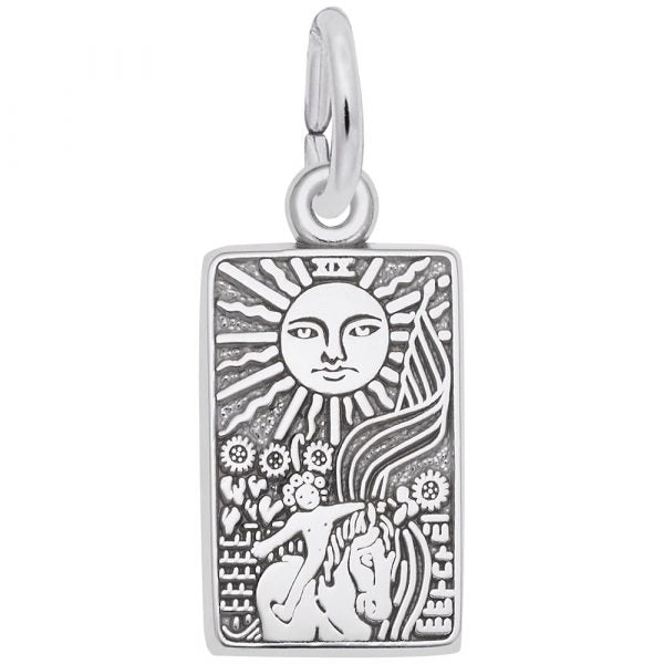 Sterling Silver Tarot Card