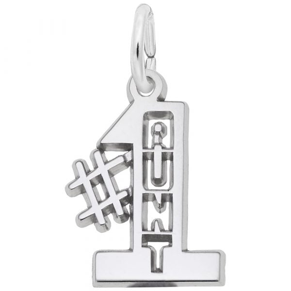 Sterling Silver  1 Aunt Charm
