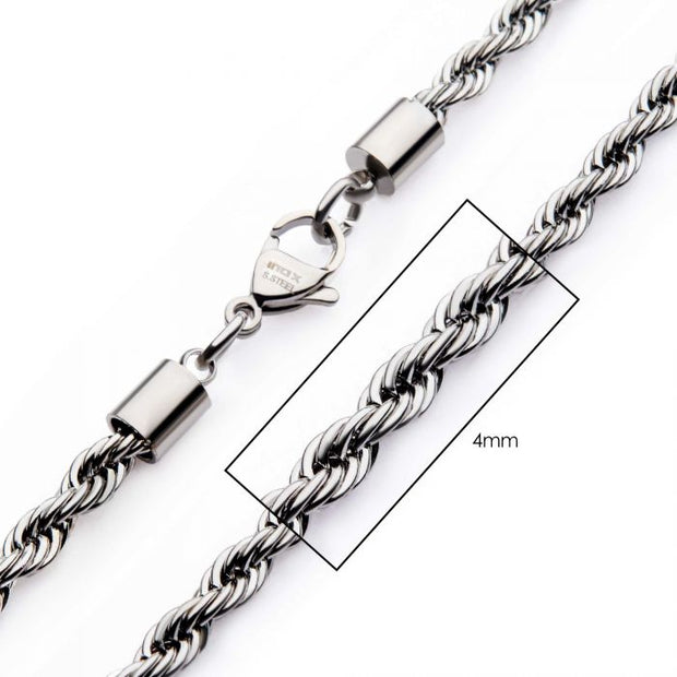10MM 16-36INCH Men's Silver Stainless Steel Curb Cuban Chain Necklace  Choker | eBay
