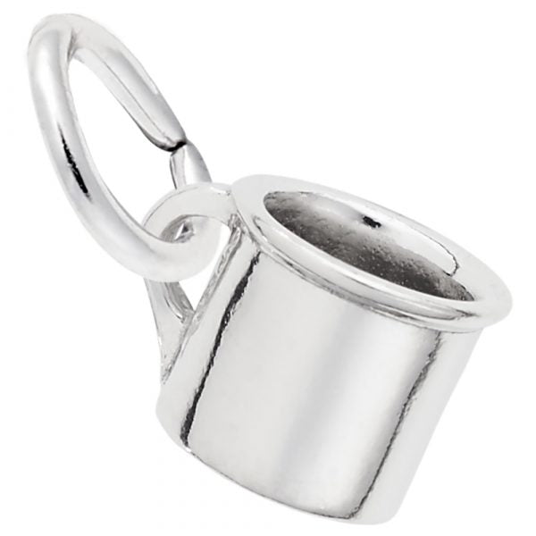 Sterling Silver  Baby Cup Charm