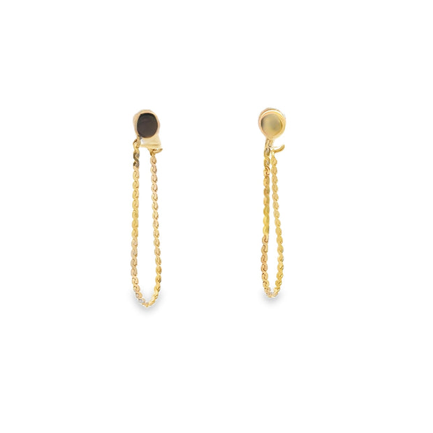 Vintage 14Kt Yellow Gold Earrings Weighing 0.8 Grams

RETAIL $ 399 /