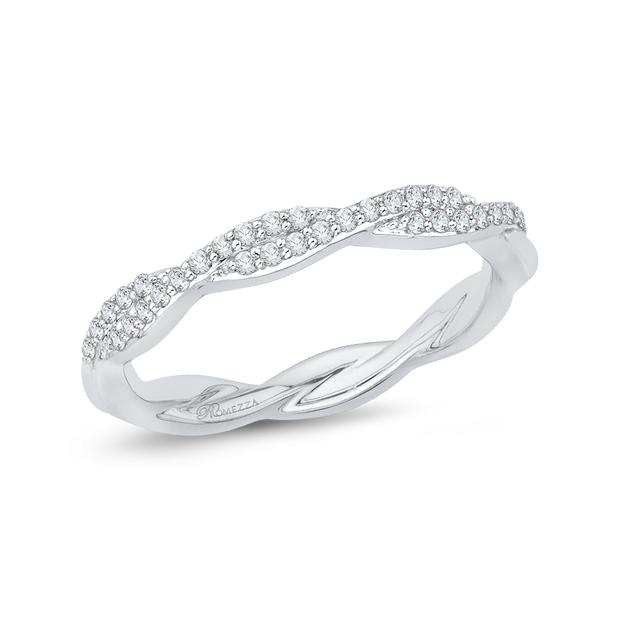 14K White Gold Eternity Wedding Band With 80 Round Diamonds .40Ct Tdw Si1 GH Goes with 100-1313