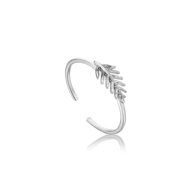 Ania Haie Tropic Thunder Small Palm Adjustable Ring