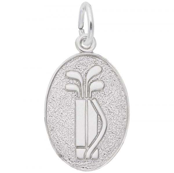 Sterling Silver Golf Charm