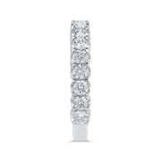 14kt White Gold Ring With 19 Round Diamonds 1.32ct G/H Si1